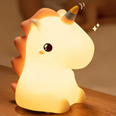 Silicone Led Night Light - USB Rechargeable Touch Control
